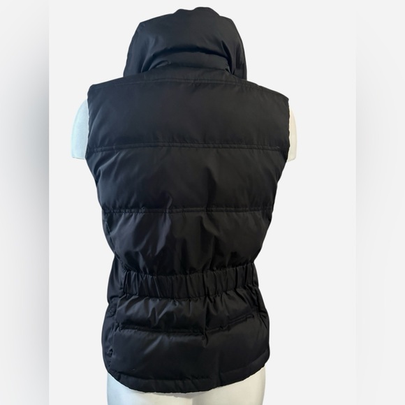 Juicy Couture Black Hooded Puffer Vest, black, Size M - Picture 5 of 12